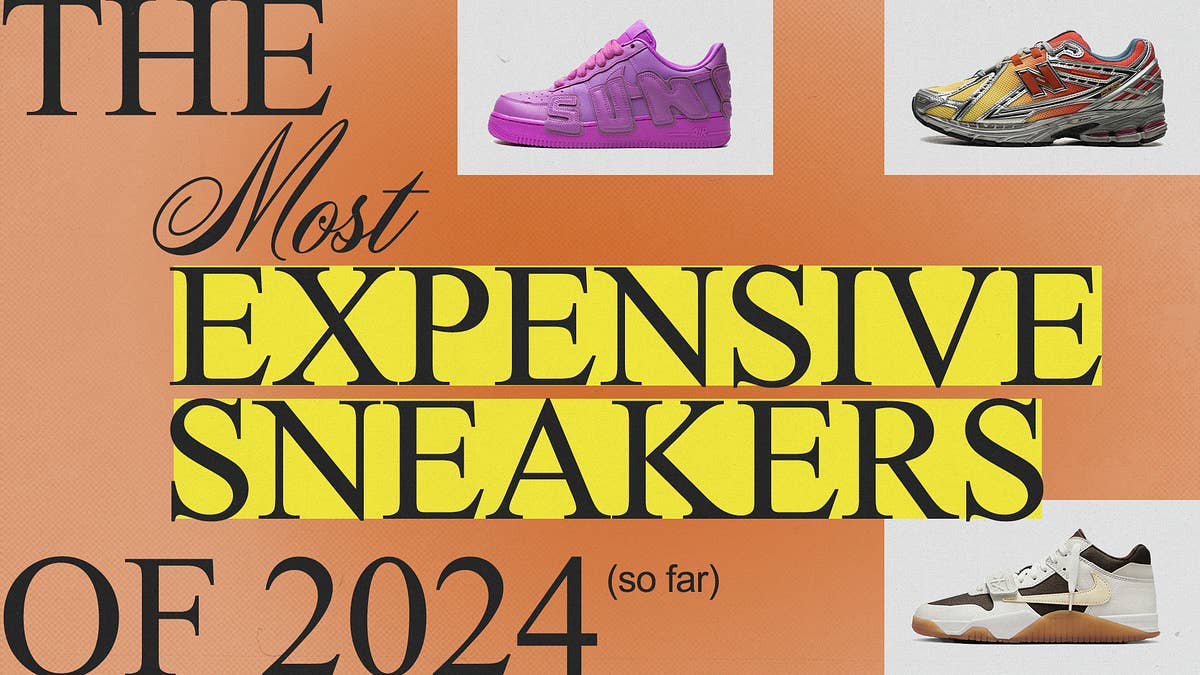 The Most Expensive Sneakers of 2024 (So Far)